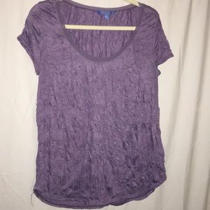 Vera Wang Purple Top